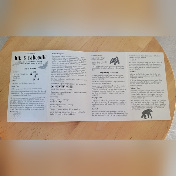 New Open Box Kit & Caboodle  Similar to Yahtzee Dice Family Game Kids Holiday - Picture 4 of 16